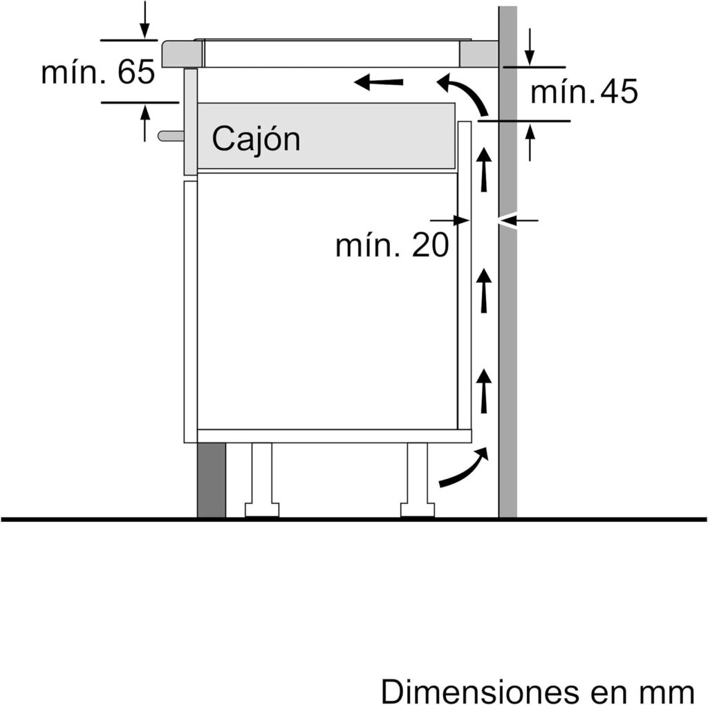 Balay 3EB865XR - Placa de inducción, marco de acero inoxidable, 3 zonas de cocción, zona 28 cm marco inox, control táctil, color negro           [Clase de eficiencia energética A]